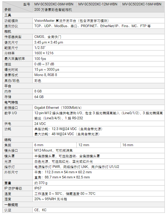 海康MV-SC5020XC-06M/12M/16M-WBN 200萬像素彩色智能相機參數(shù).png